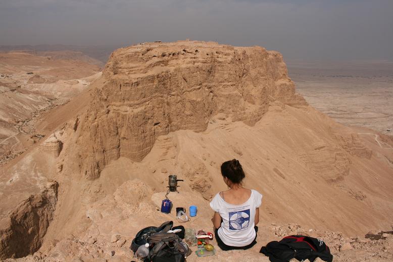 masada from Mt. Elasar