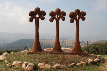 The religions sculpture