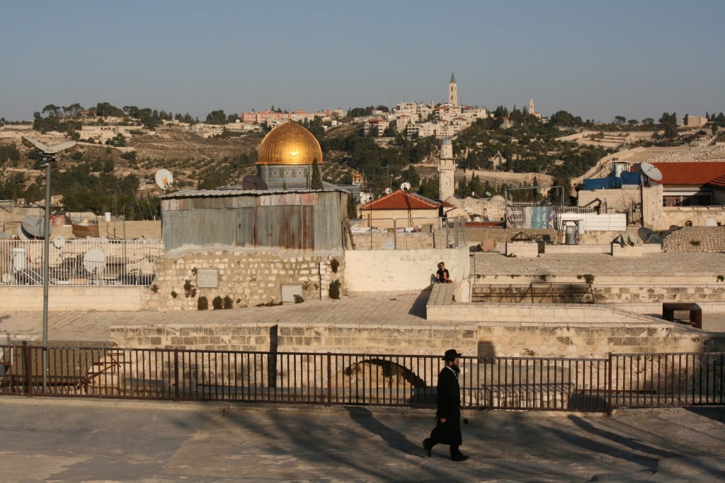 Jerusalem rooftop