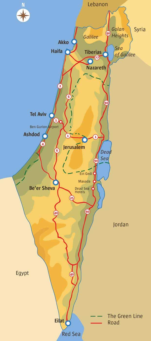 israel travel guide enem 2017